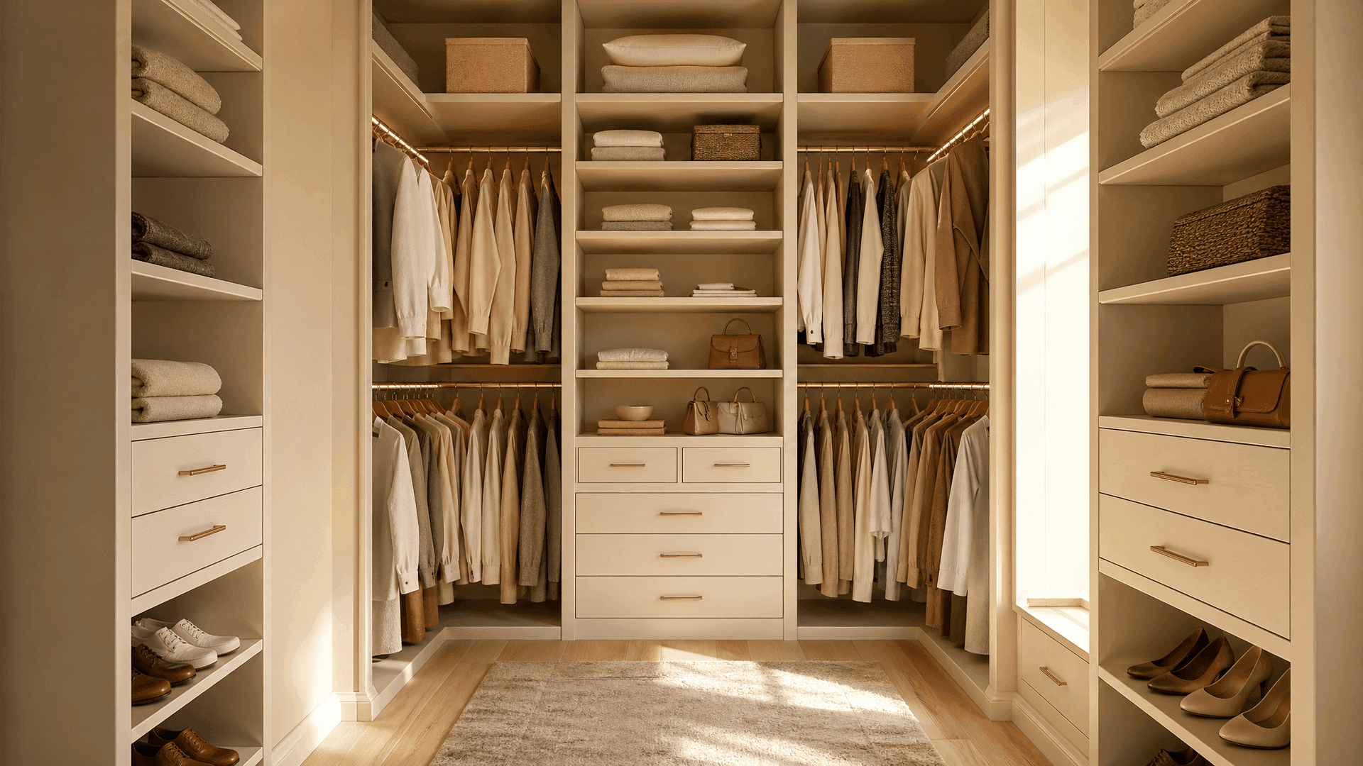 Luxury closet accessories and detail shots by Cumming Closets